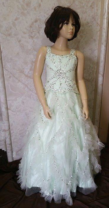 sequin pageant dresses